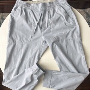 Lululemon ABC Jogger Pant WovenAir Men’s Size XL Silver